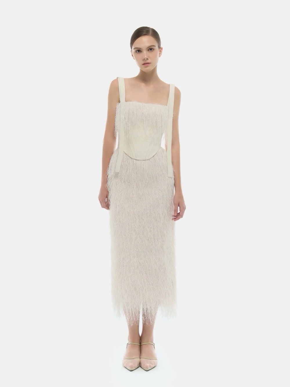 Montsand White Andrea Dress NWT